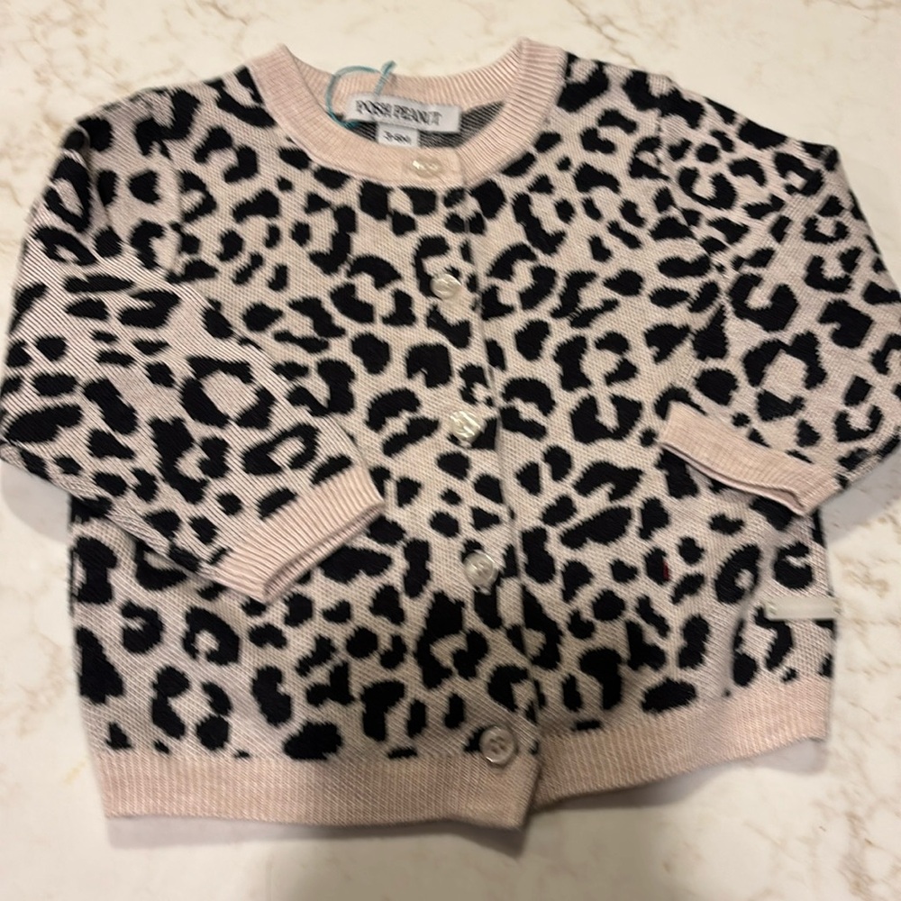 Posh Peanut bamboo and cotton cardigan for baby NWOT